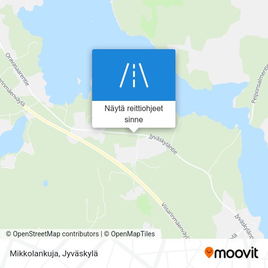 Mikkolankuja kartta