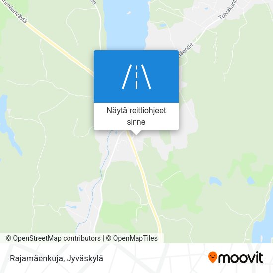 Rajamäenkuja kartta