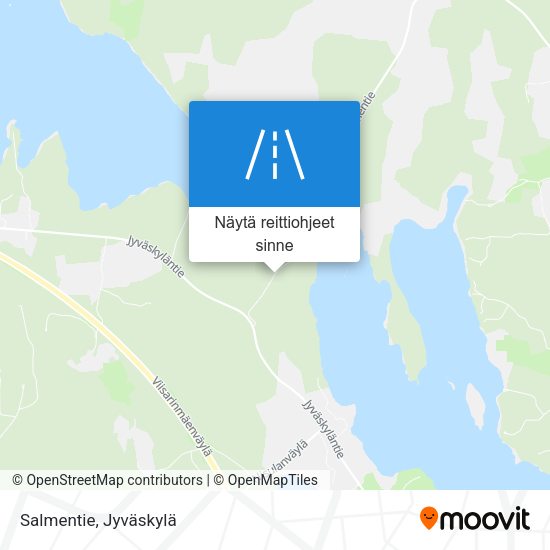 Salmentie kartta