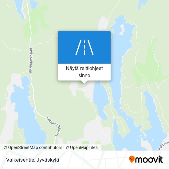 Valkeisentie kartta