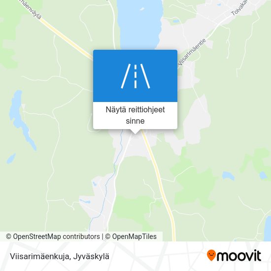 Viisarimäenkuja kartta
