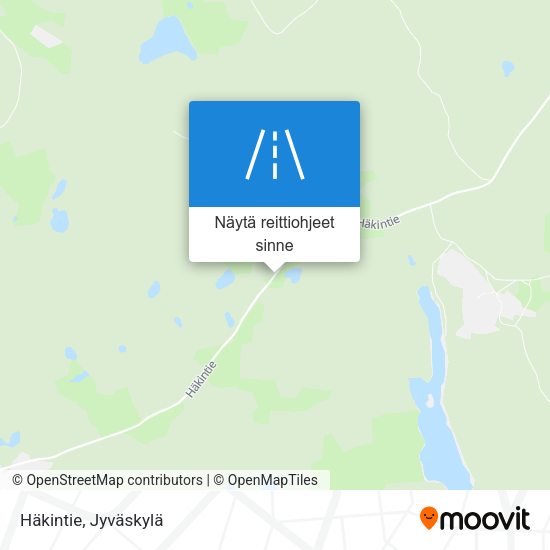 Häkintie kartta