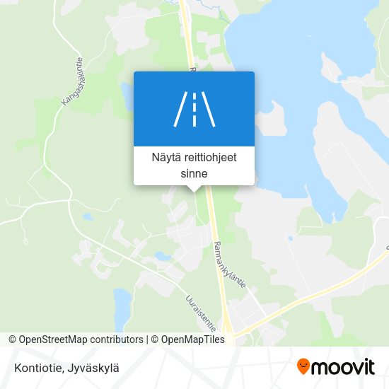 Kontiotie kartta