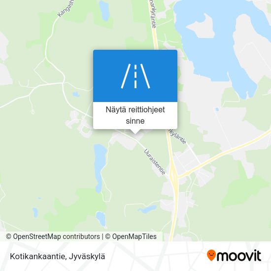 Kotikankaantie kartta
