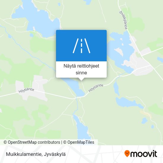 Muikkulamentie kartta