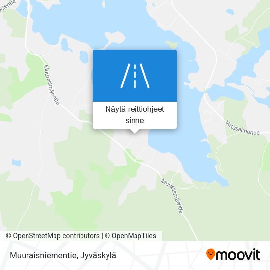 Muuraisniementie kartta