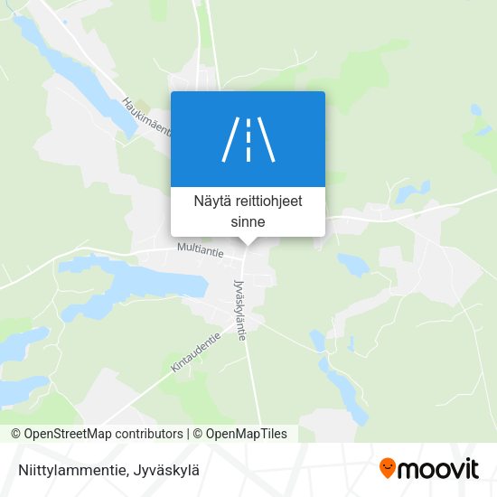 Niittylammentie kartta