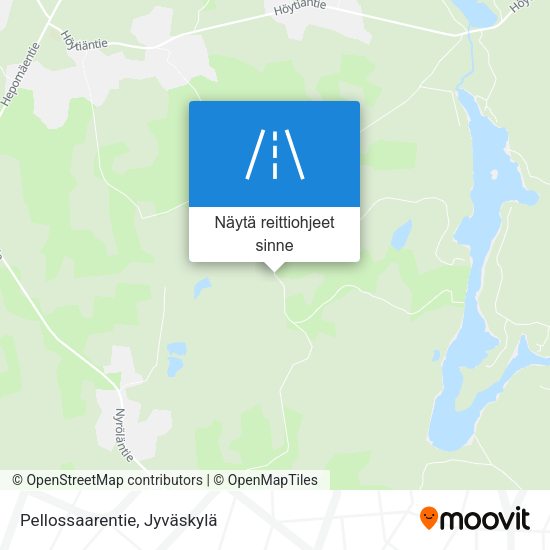 Pellossaarentie kartta