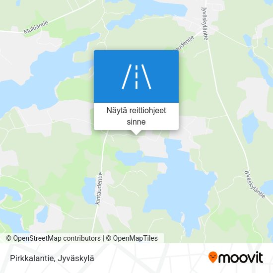 Pirkkalantie kartta
