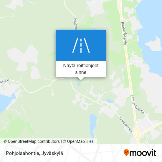 Pohjoisahontie kartta