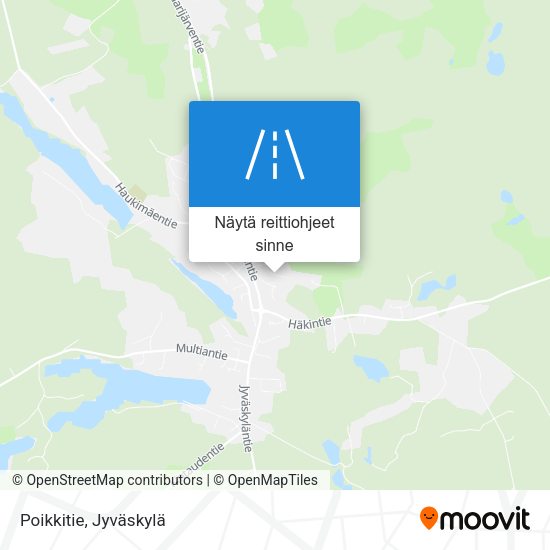 Poikkitie kartta