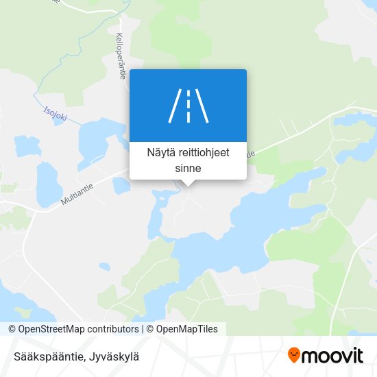 Sääkspääntie kartta