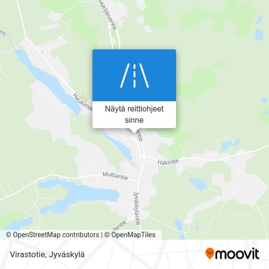 Virastotie kartta