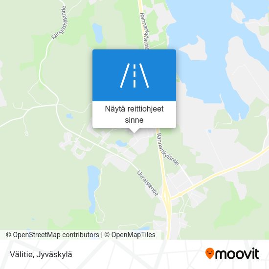 Välitie kartta