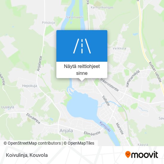 Koivulinja kartta