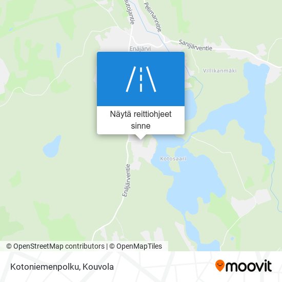 Kotoniemenpolku kartta