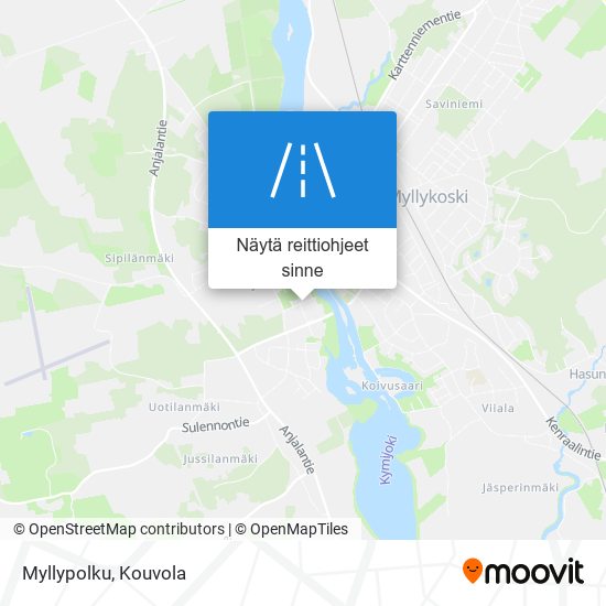 Myllypolku kartta