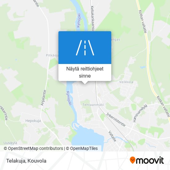 Telakuja kartta