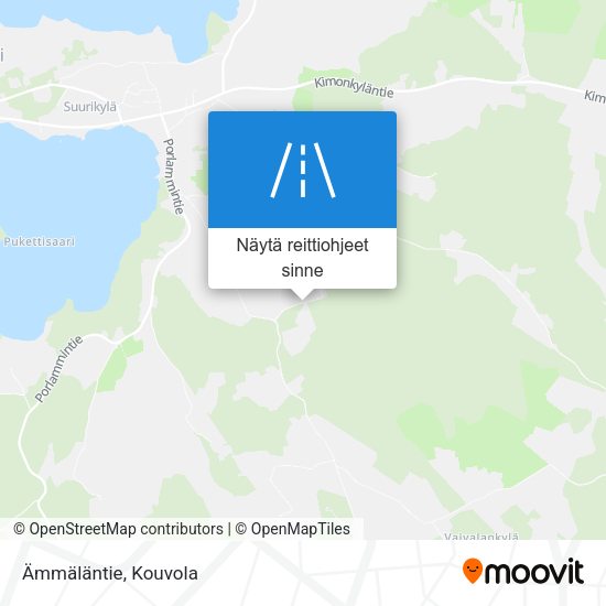 Ämmäläntie kartta