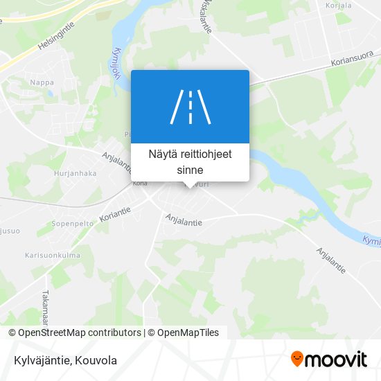 Kylväjäntie kartta