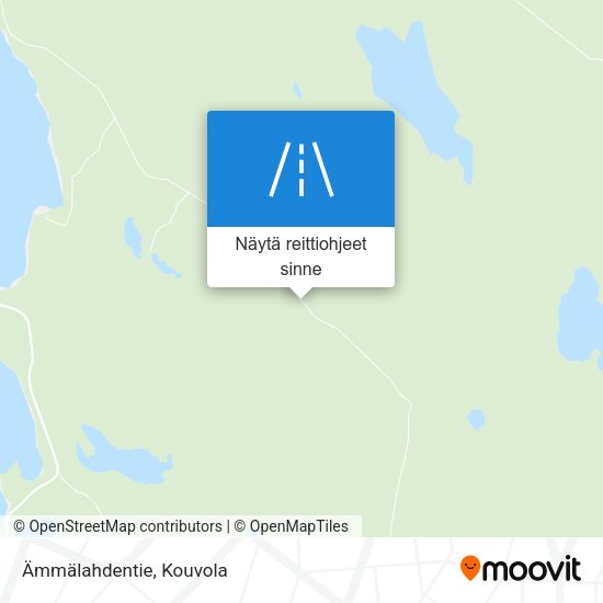 Ämmälahdentie kartta