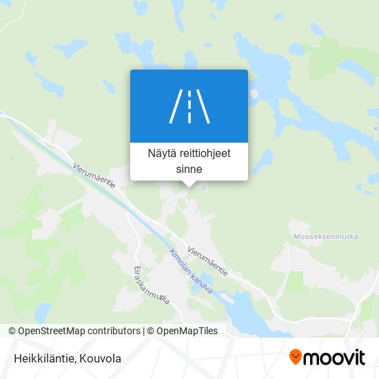 Heikkiläntie kartta