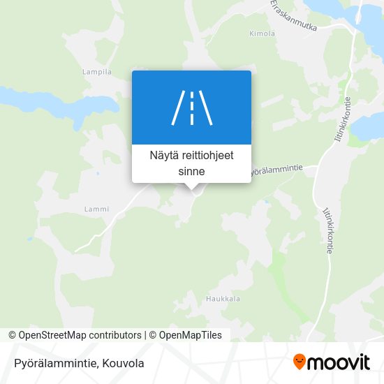 Pyörälammintie kartta