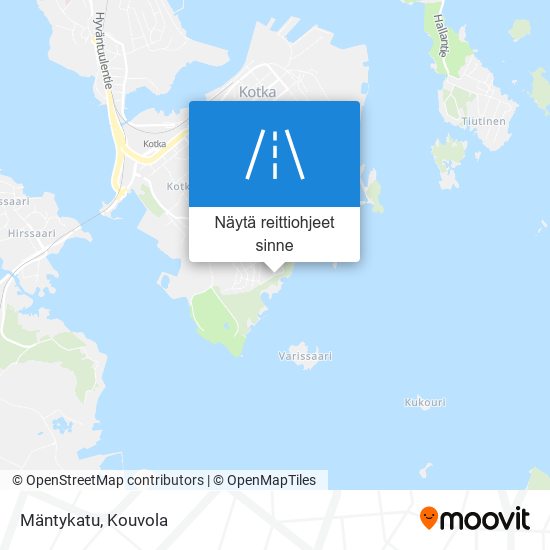 Mäntykatu kartta