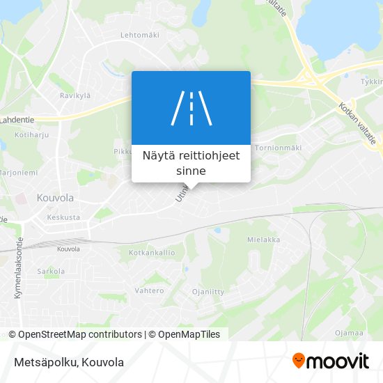 Metsäpolku kartta