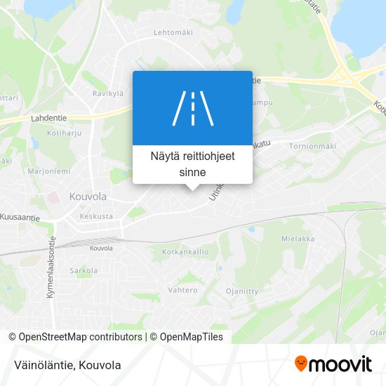 Väinöläntie kartta