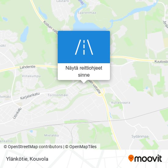 Ylänkötie kartta