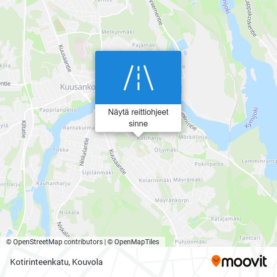 Kotirinteenkatu kartta