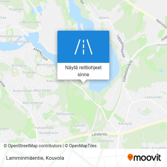 Lamminmäentie kartta