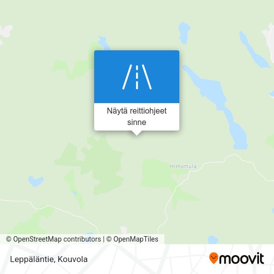 Leppäläntie kartta