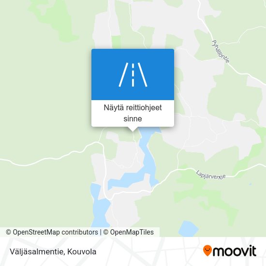 Väljäsalmentie kartta