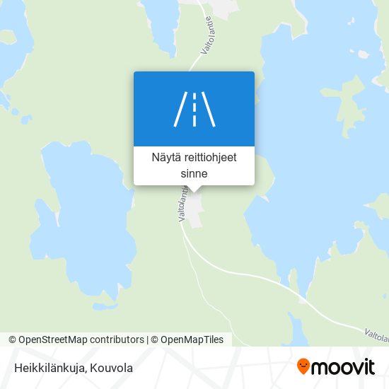 Heikkilänkuja kartta