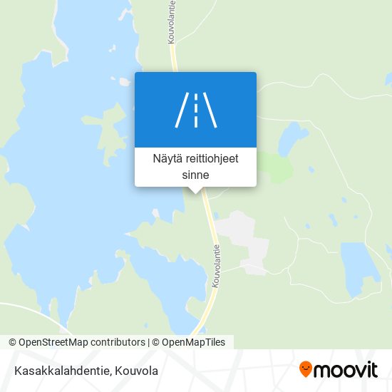 Kasakkalahdentie kartta