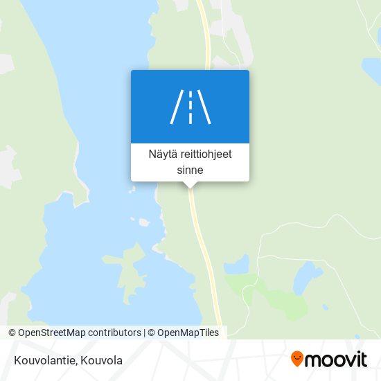 Kouvolantie kartta