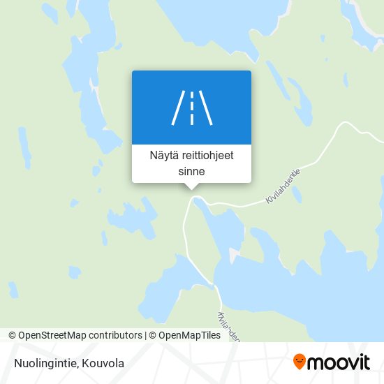 Nuolingintie kartta