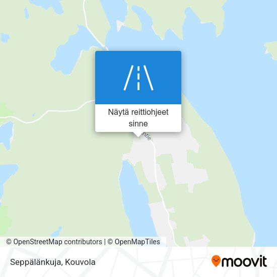 Seppälänkuja kartta