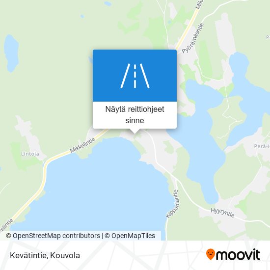 Kevätintie kartta