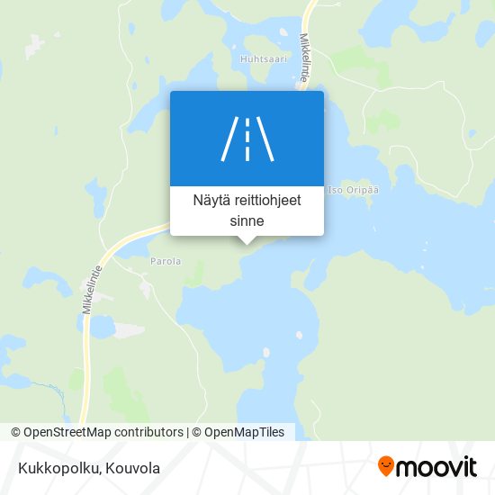 Kukkopolku kartta