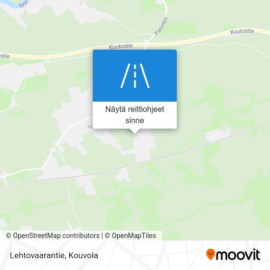 Lehtovaarantie kartta