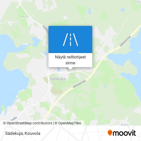 Sädekuja kartta