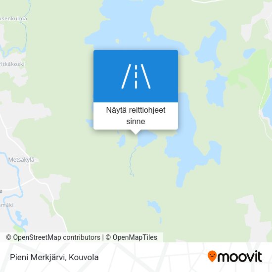 Pieni Merkjärvi kartta
