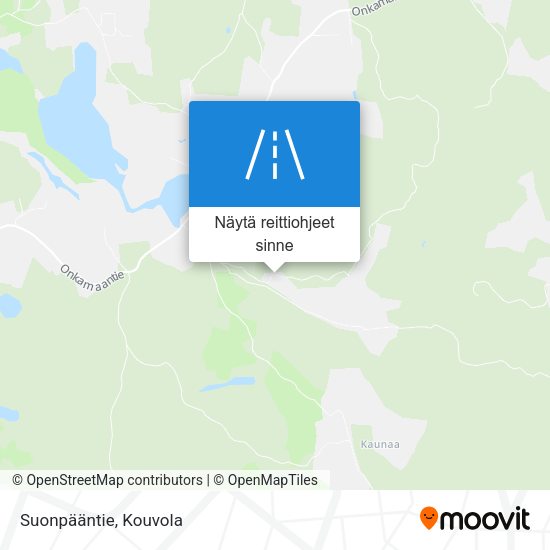 Suonpääntie kartta