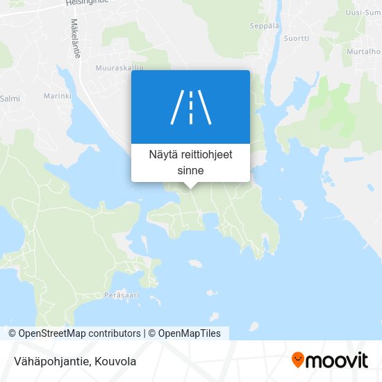 Vähäpohjantie kartta