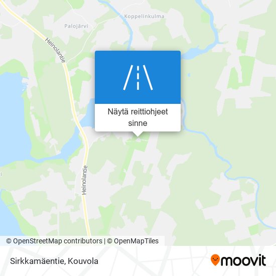 Sirkkamäentie kartta