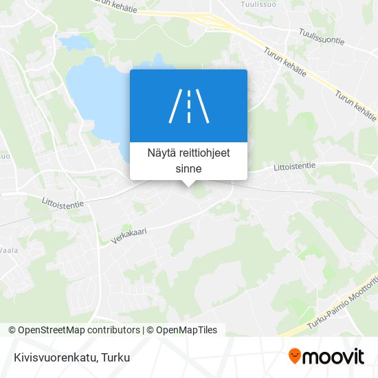 Kivisvuorenkatu kartta