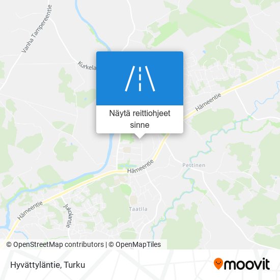 Hyvättyläntie kartta